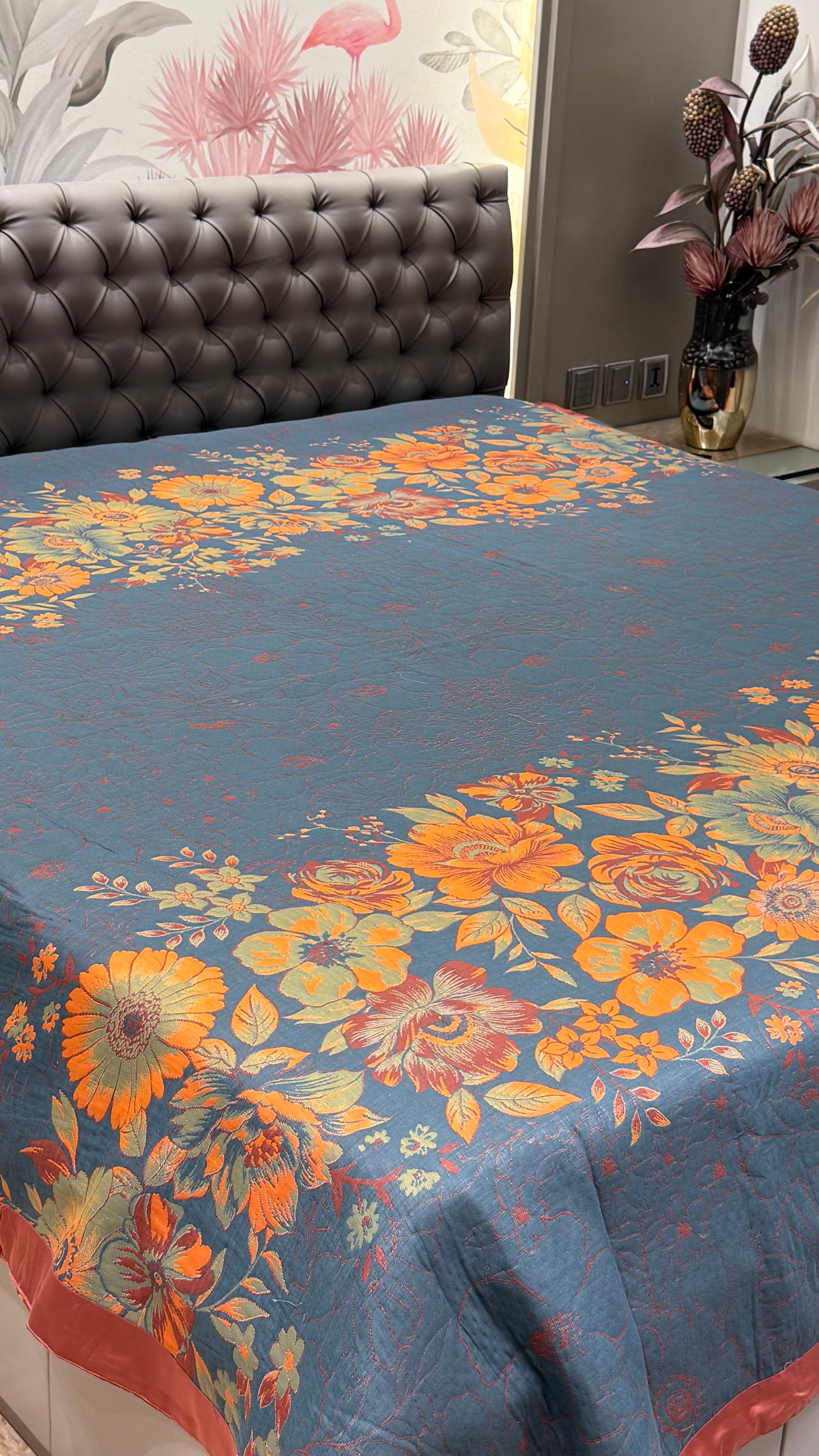 Planel Design Jacquard Pure Cotton Only Bedcover