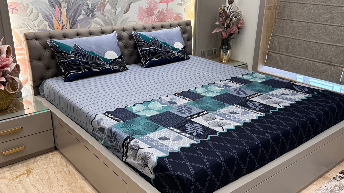 Procession Print Regular Print Bedsheet