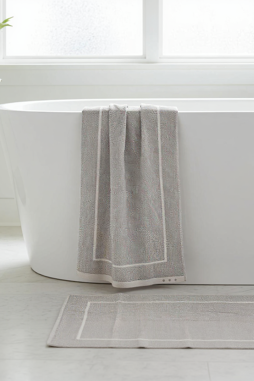 Impoterd Soft Mini Check Towel(Pack of 2)