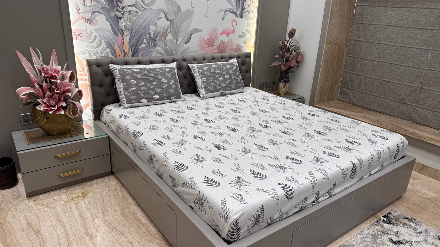 Pure Cotton Day- to- Day Use Bedhseet Printed