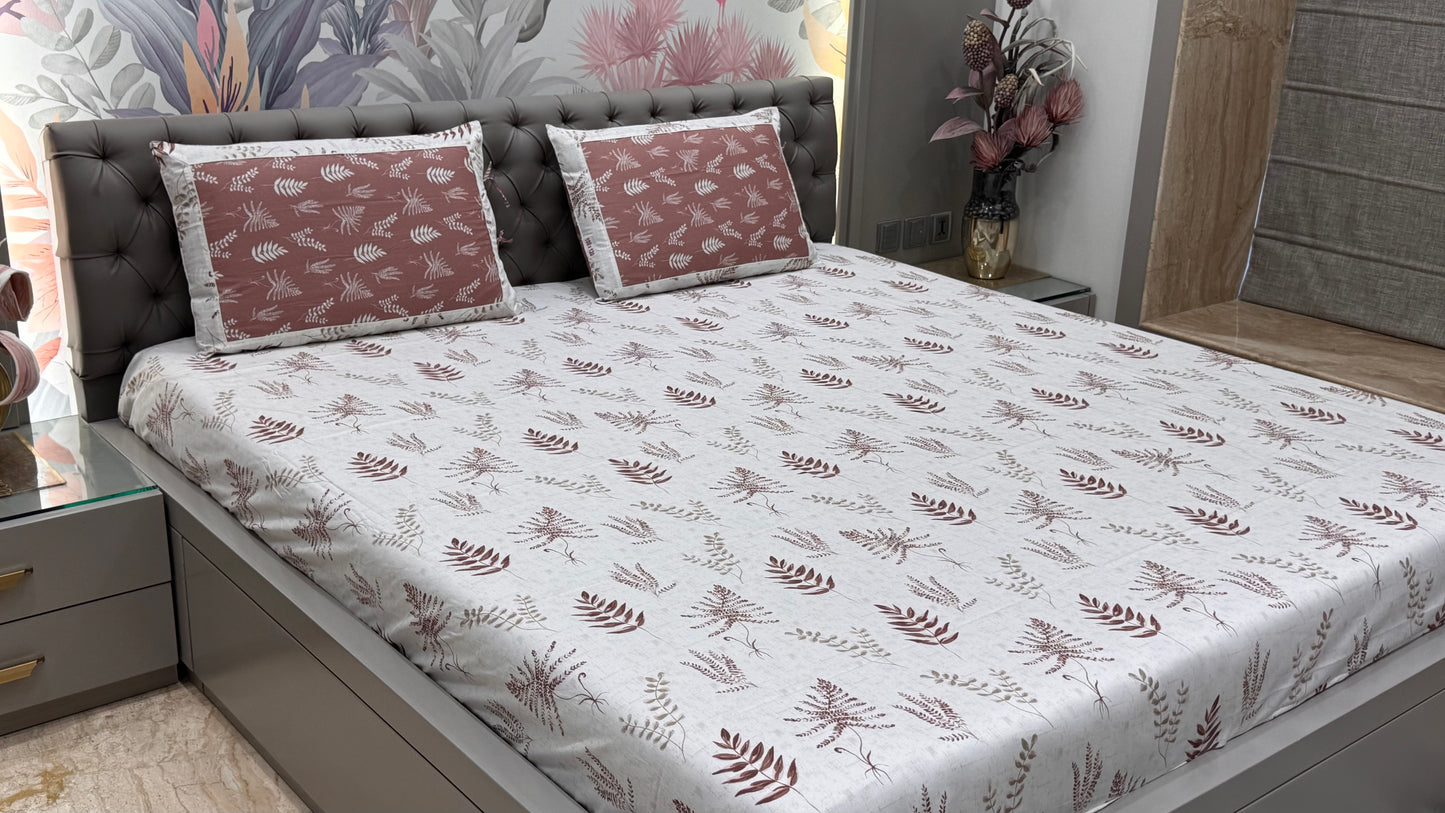 Pure Cotton Day- to- Day Use Bedhseet Printed