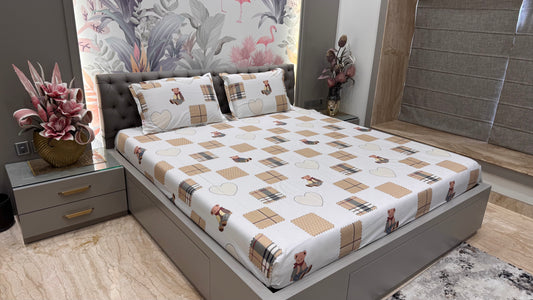 Imported Burberry Baby Print Bedsheet