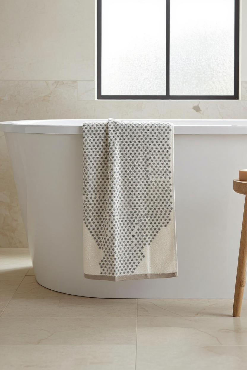 Imported Polka Dot Soft Quick Drying Towel